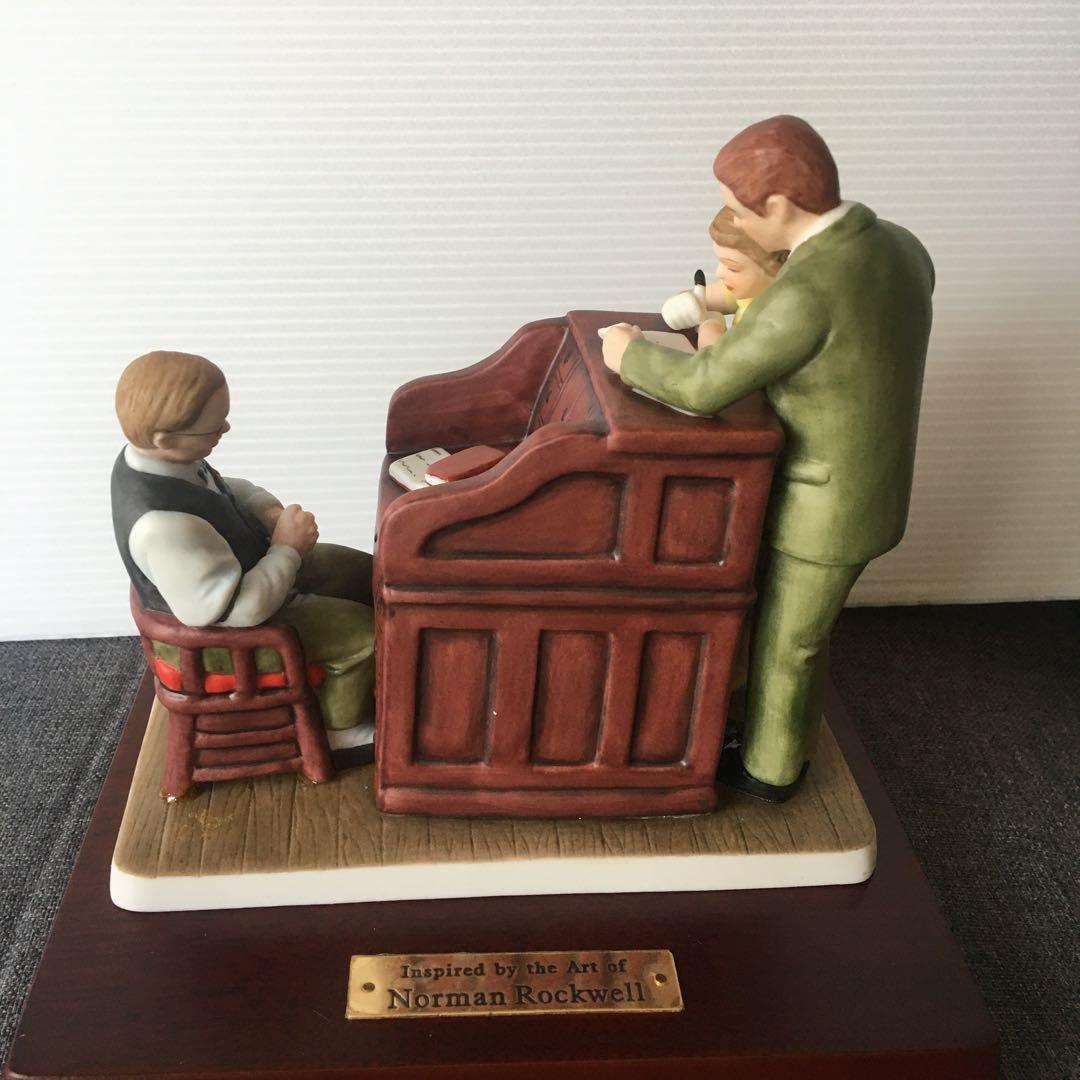 ノーマン・ロックウェル フィギュア　箱付き　加藤工芸