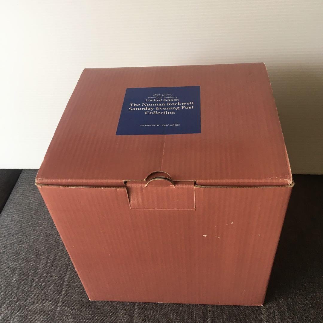ノーマン・ロックウェル フィギュア　箱付き　加藤工芸