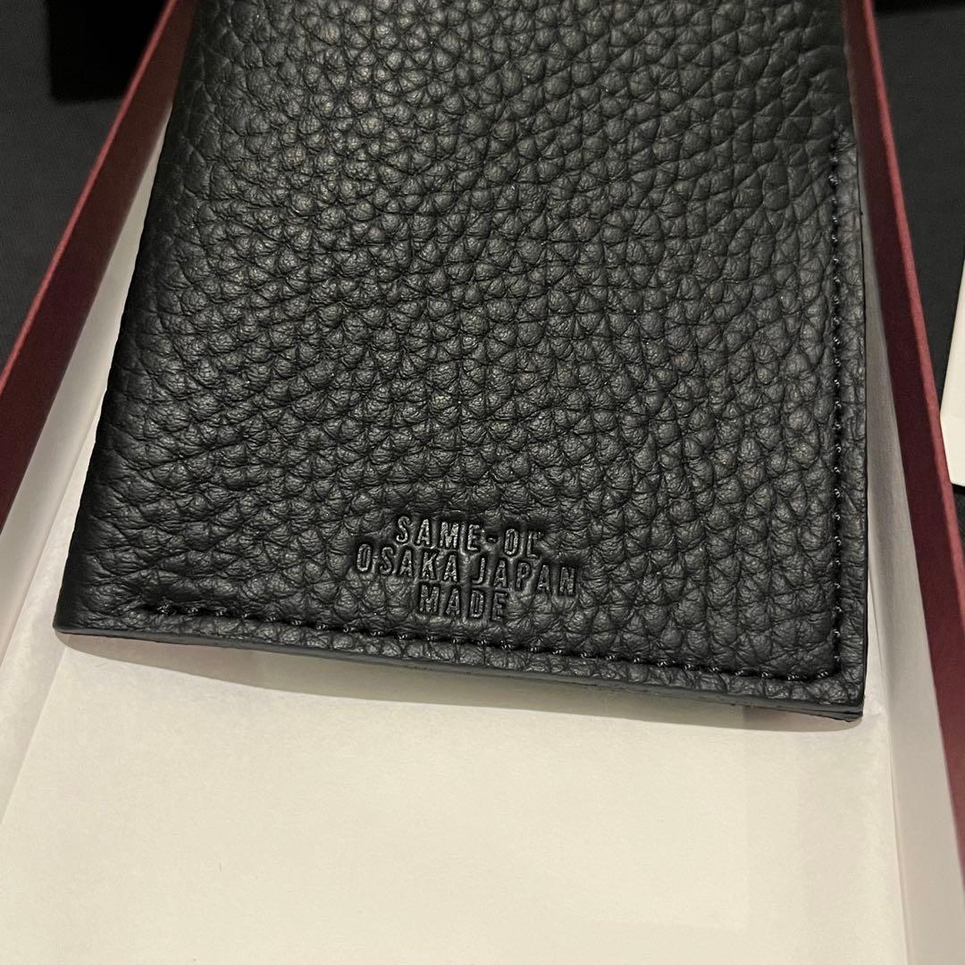 美品 Same-ol セイムオル メガネケース 眼鏡ケース 黒