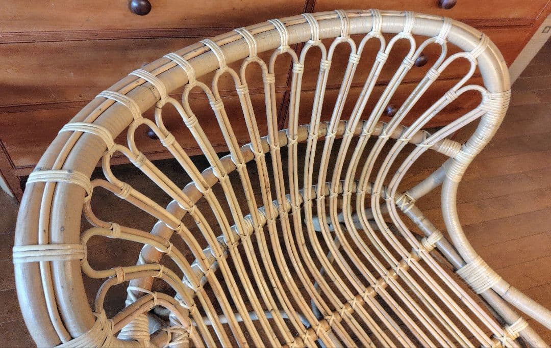 【送料込み】Kibiroi（キビロイ） ラタン ラウンジチェア