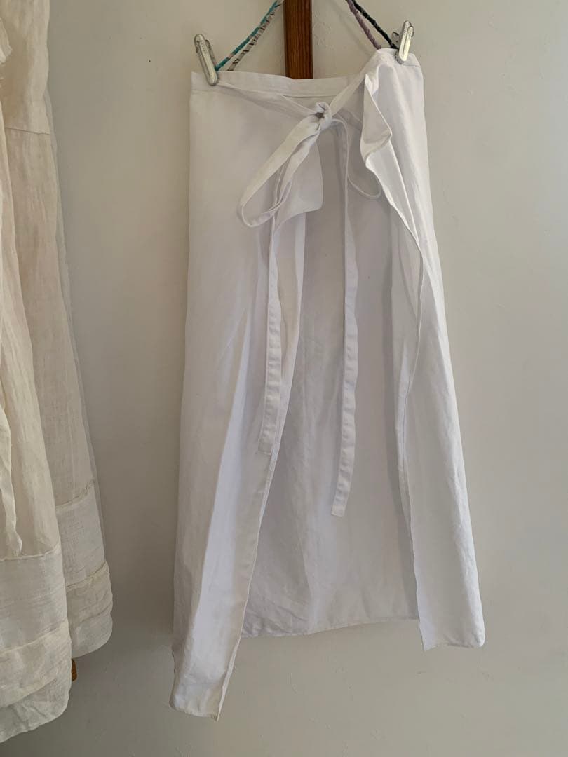 フランスアンティーク　ギャルソンエプロン