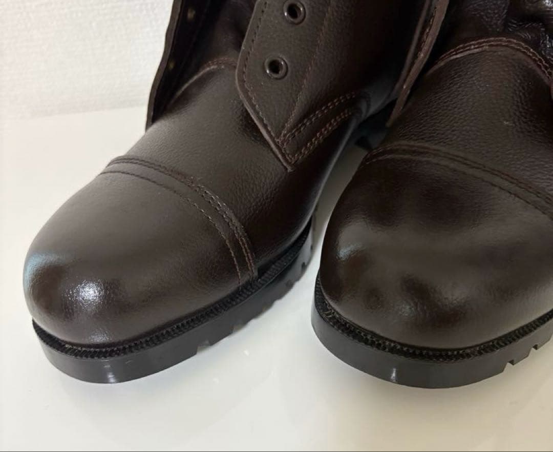 【美品、レア物】ミリタリーブーツ 半長靴　25.5cm PX品