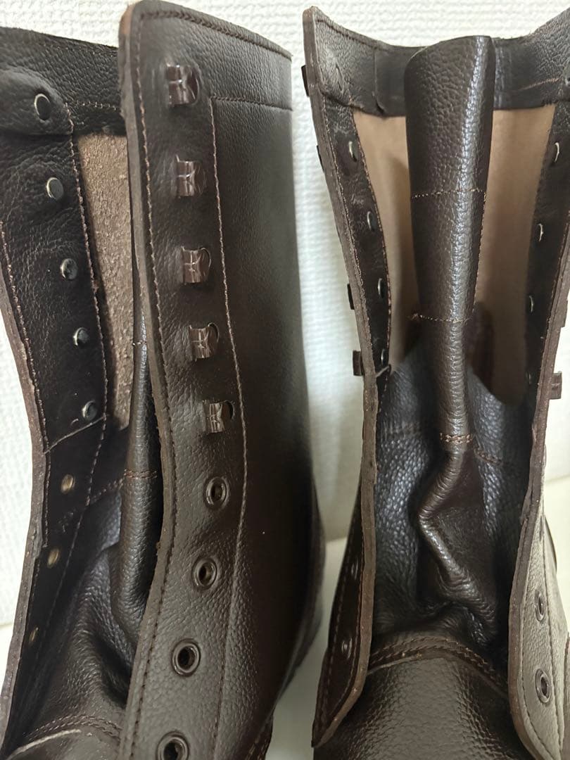 【美品、レア物】ミリタリーブーツ 半長靴　25.5cm PX品