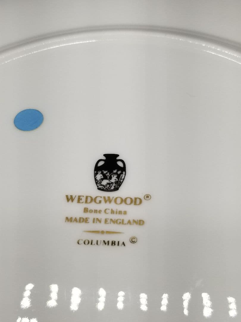 ウェッジウッド　コロンビア　ピンク　プレート