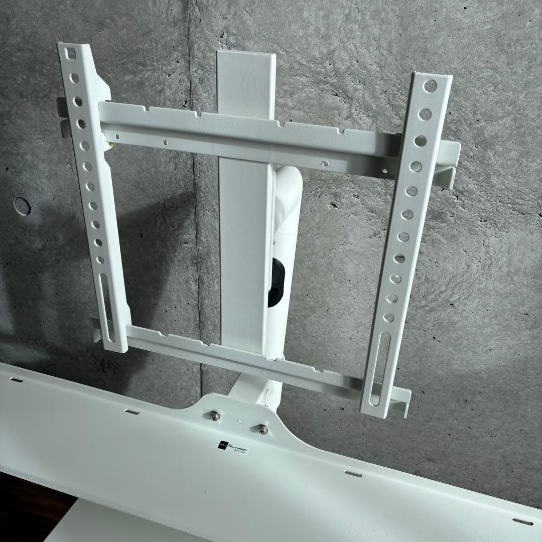 WALL A2 LOW TYPE テレビスタンド 白 キャスター付き