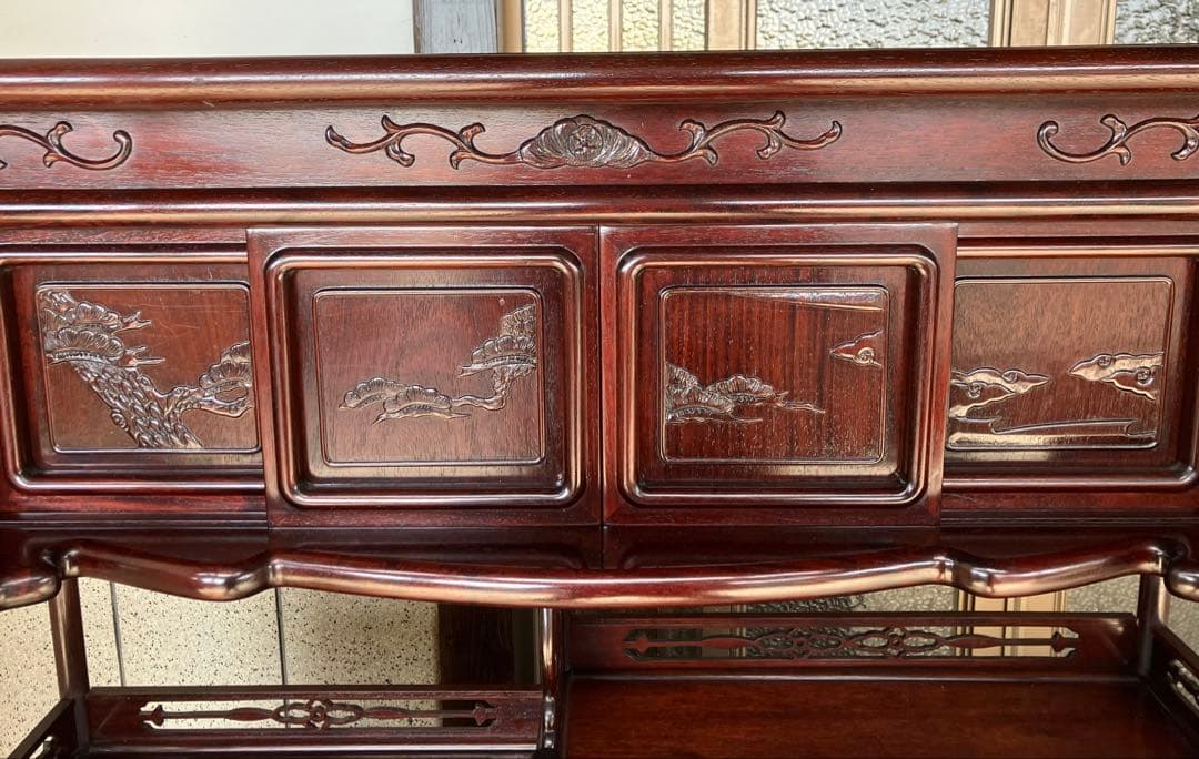 アンティーク 茶棚 飾り棚