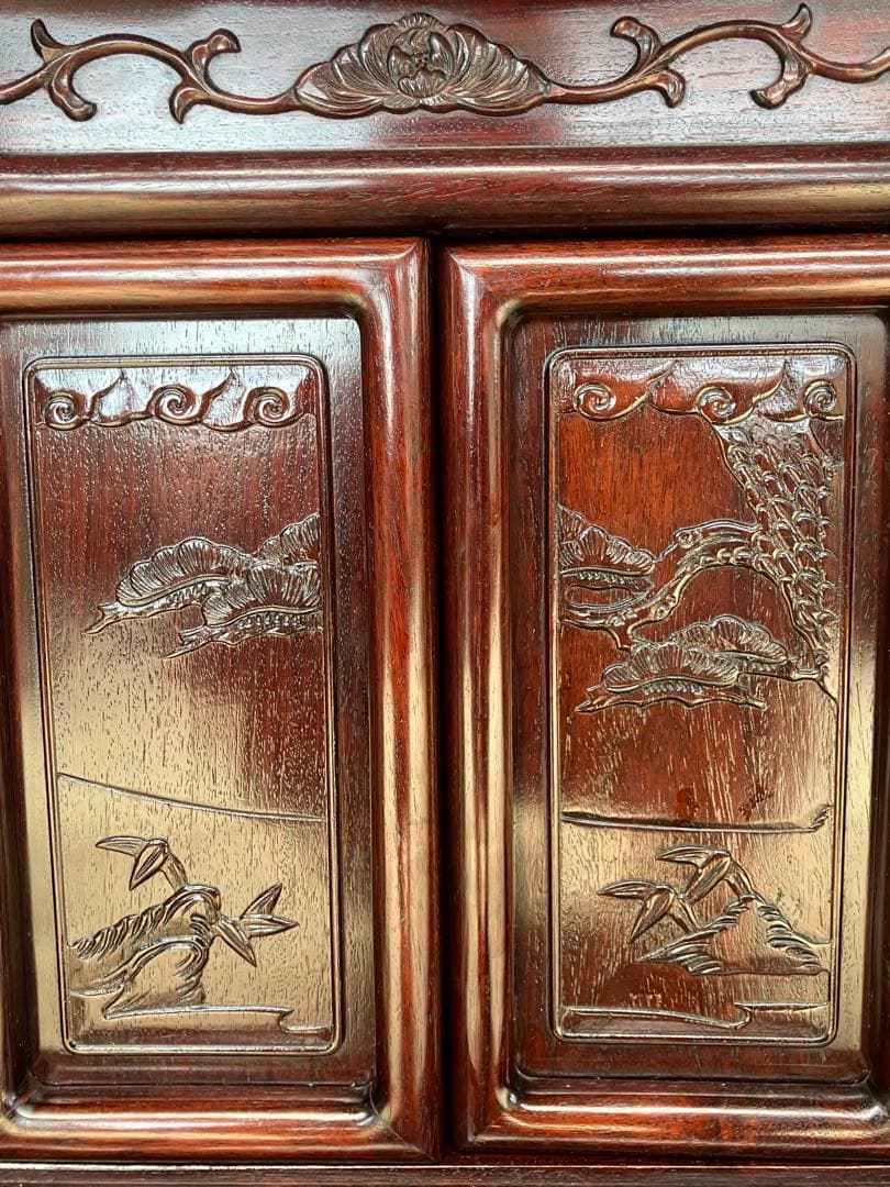 アンティーク 茶棚 飾り棚