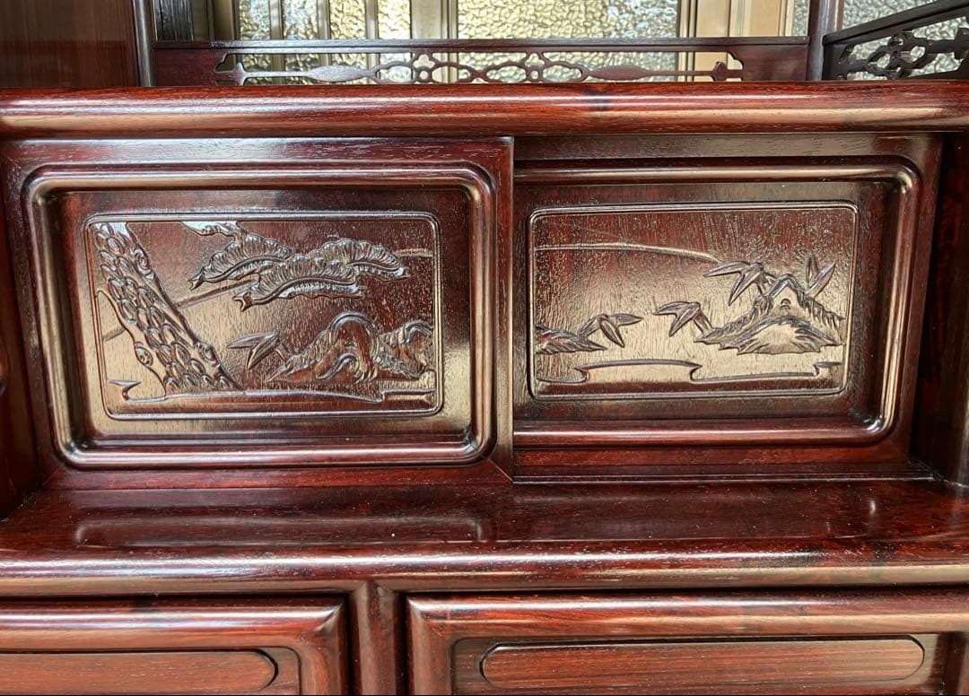 アンティーク 茶棚 飾り棚