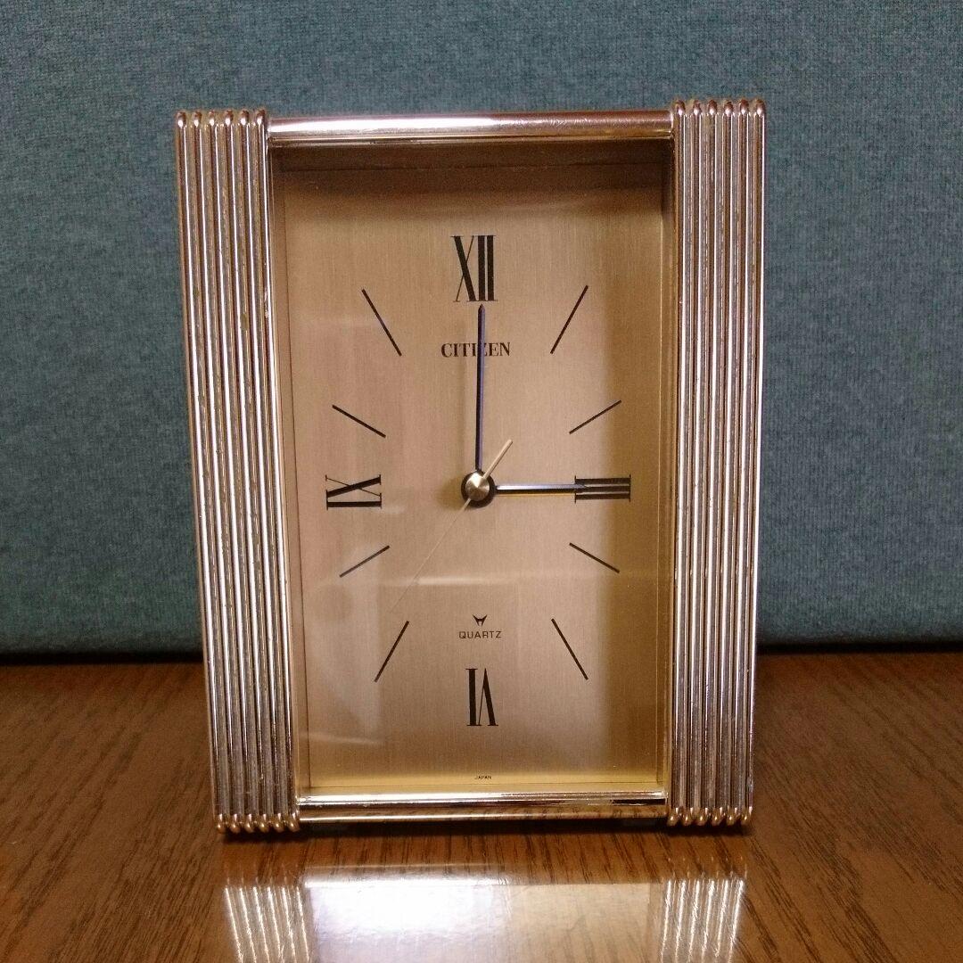 CITIZEN シチズン 置時計 昭和 レトロ - メルカリ