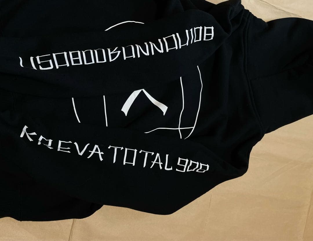 KREVAパーカー スウェット ツアー2017 TOTAL908 黒 グッズ