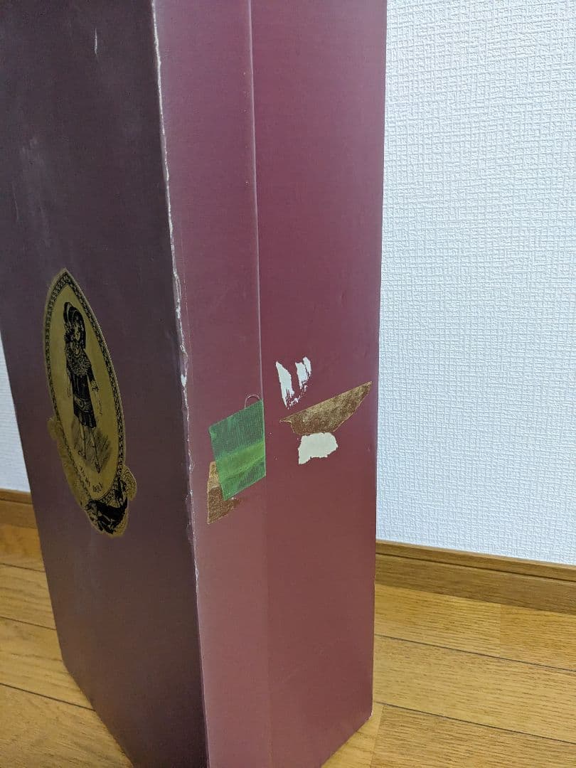 ロングフェイスジュモー　アンリ　ドール　人形　青目　アンリドール　ドレス　金髪