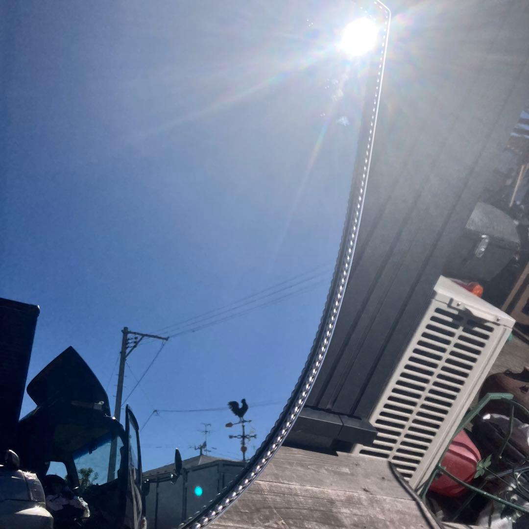 アンティーク アイアンフレーム 盾型ミラー 装飾姿見 大型 壁掛けミラー レトロ