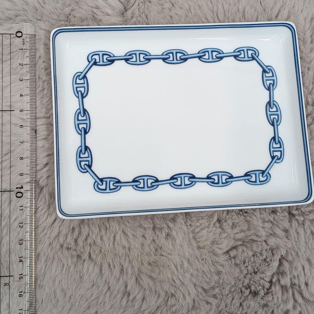 【未使用】HERMES エルメス シェータンクル ブルー お皿 2枚セット