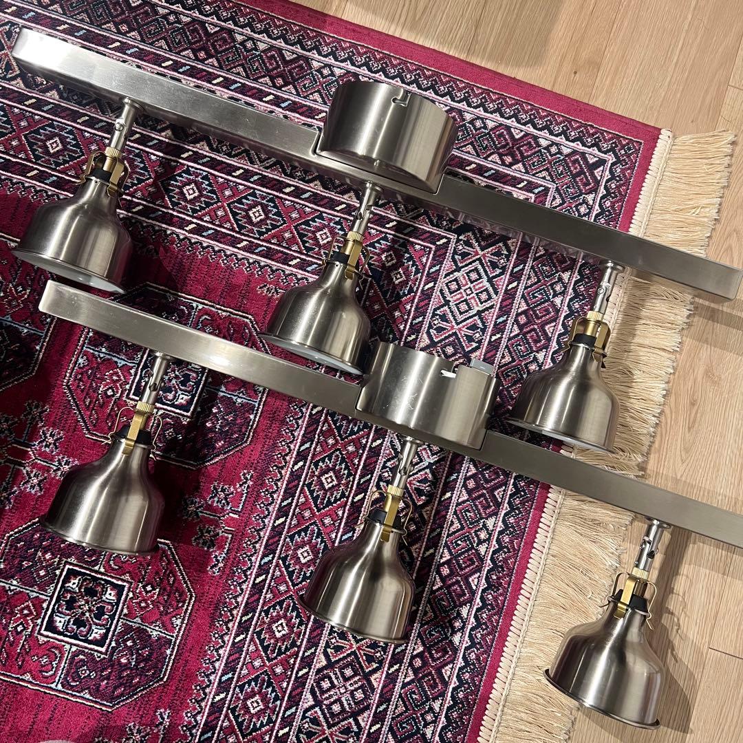 IKEA イケア ライト シルバー 2点セット