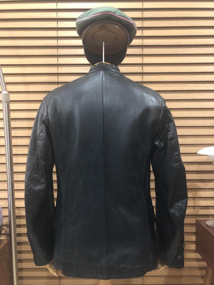 ドイツ軍 実物 Ｕボート レザー ジャケット