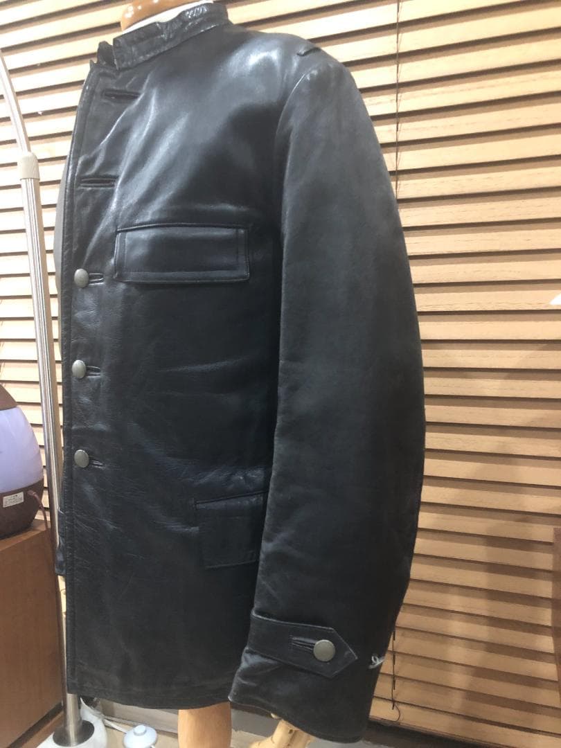 ドイツ軍 実物 Ｕボート レザー ジャケット