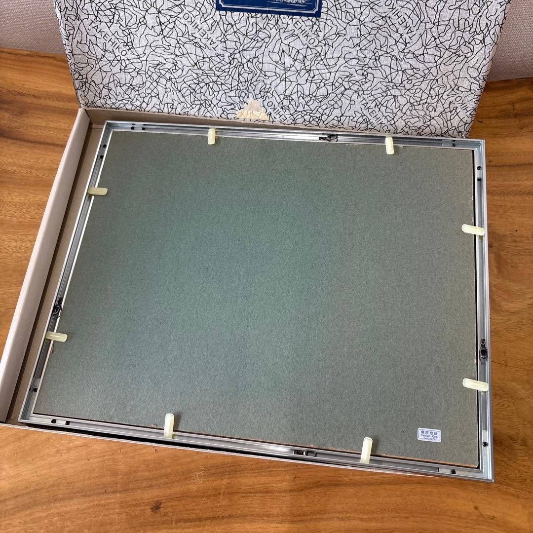 武比古作　幌馬車　額装