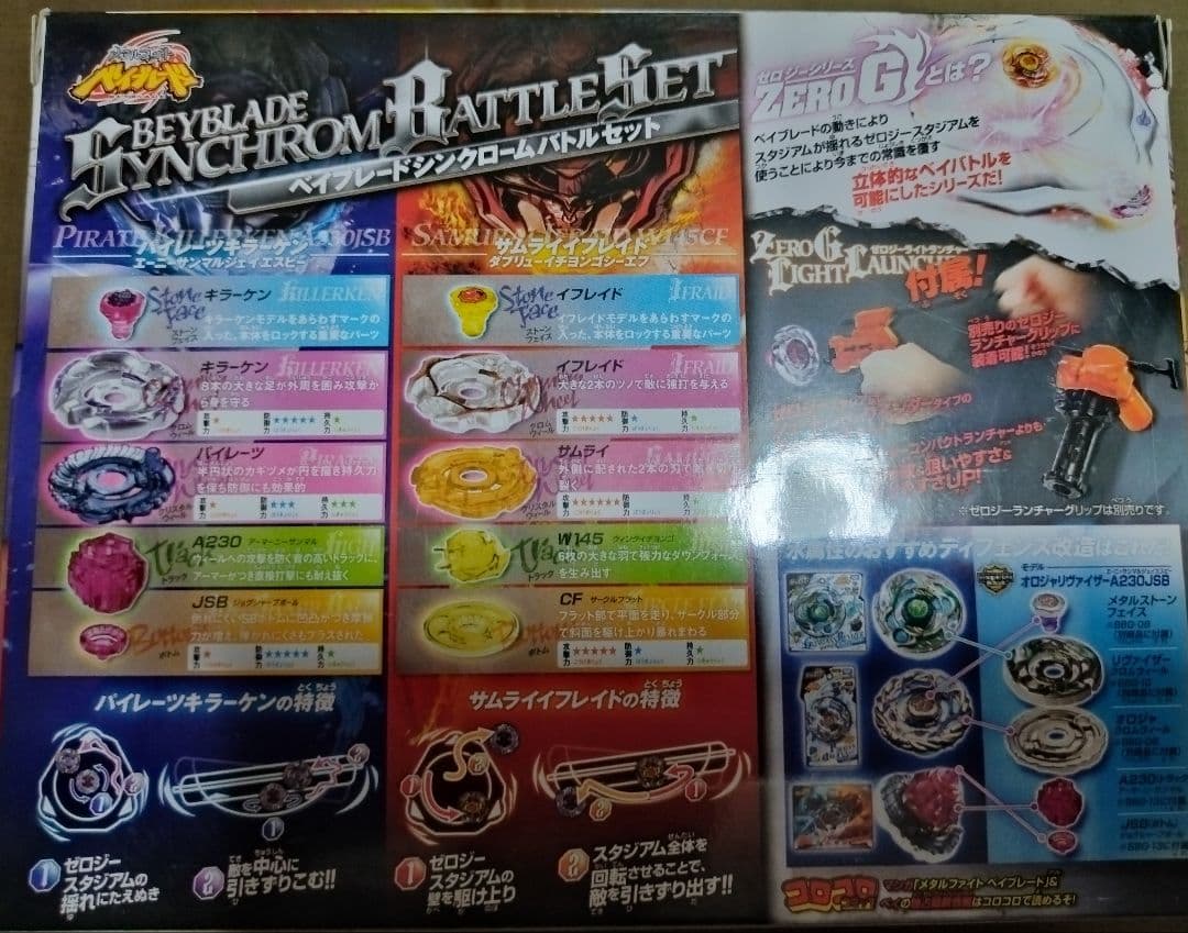 メタルファイトベイブレード ゼロジー ベイブレードシンクロームバトル