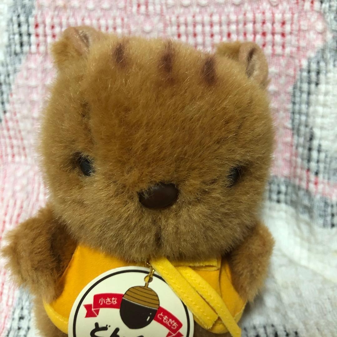 昭和レトロ ヴィンテージ ファースト社 どんぐりCLUB リス ぬいぐるみ