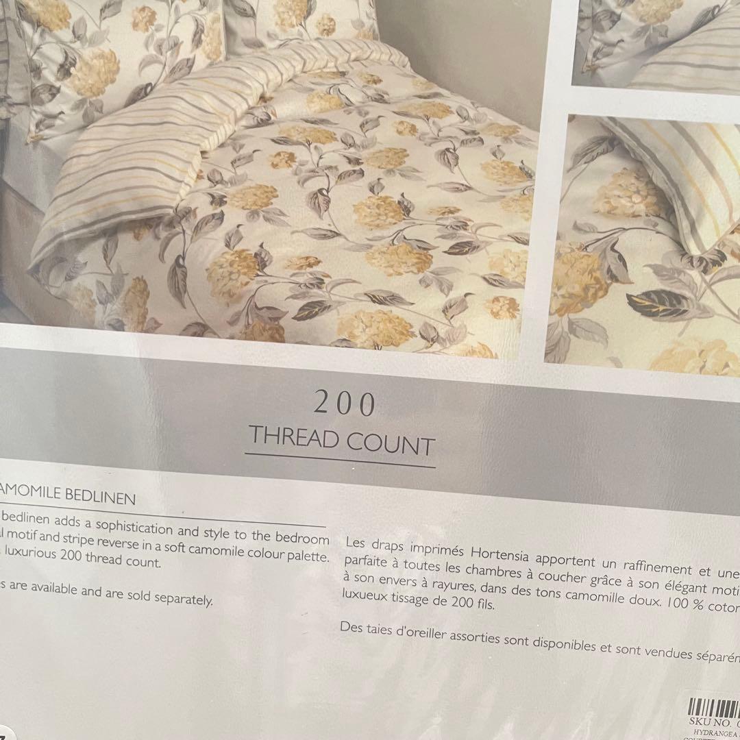 イギリス直輸入:ローラアシュレイ ハイドランジア掛けカバー　新品未開封