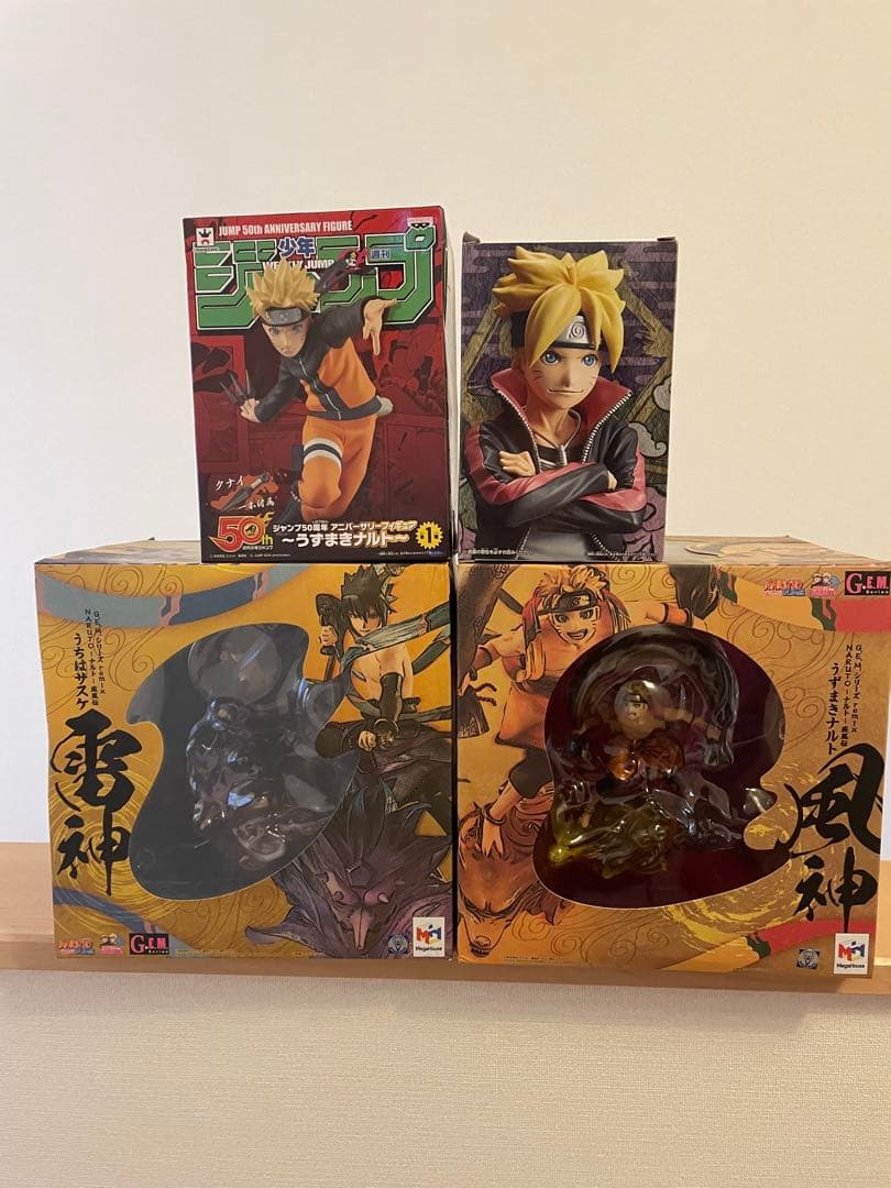 G.E.M.シリーズ remix NARUTO-ナルト- 疾風伝　風神雷神セット