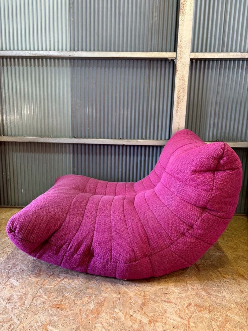 ambient lounge アクスティック シングルソファ ピンク