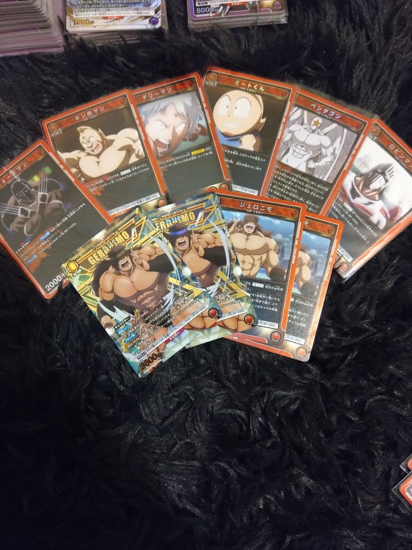 ユニオンアリーナキン肉マンSR以下4コン一部パラレル化