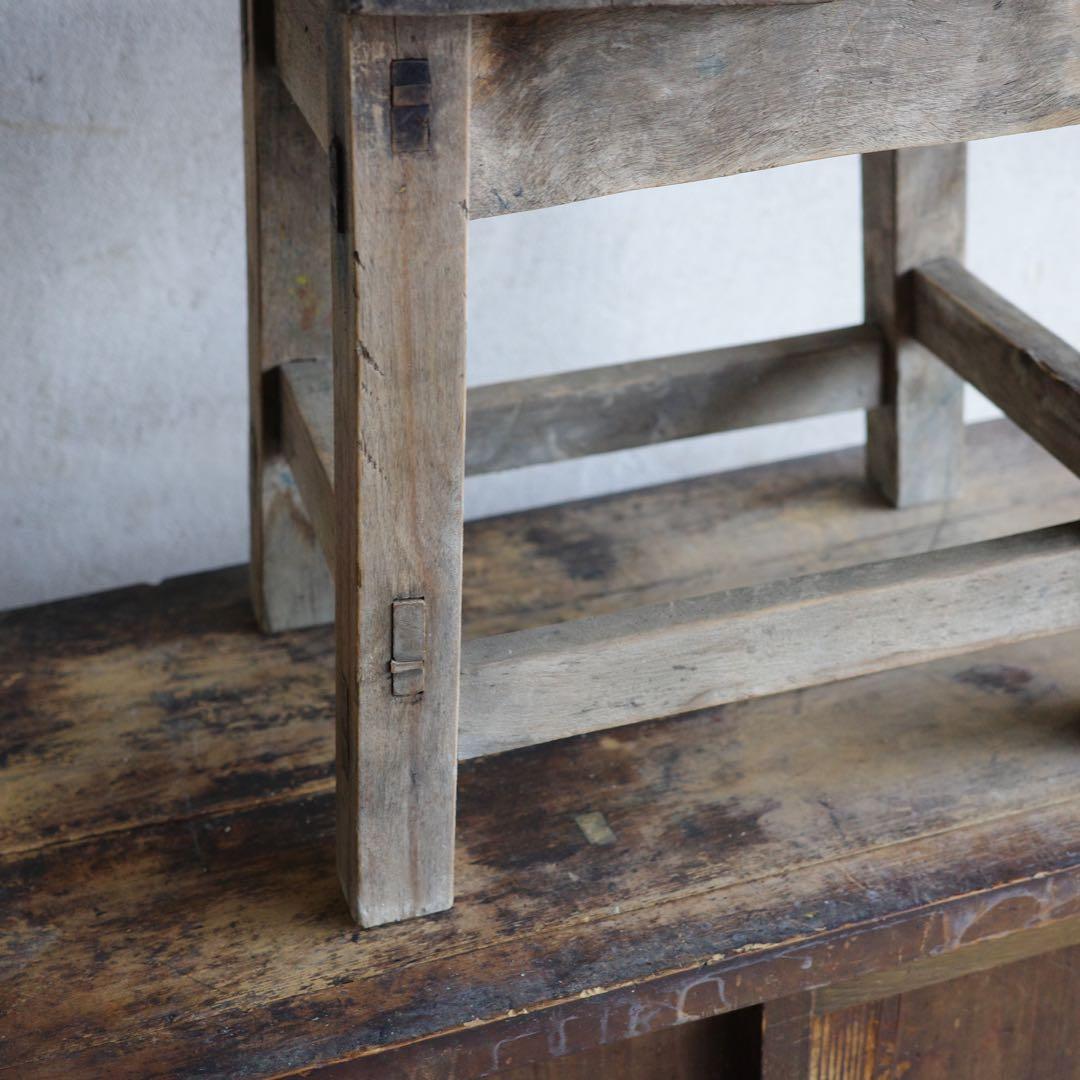 値下げ！古家具　古いスツール