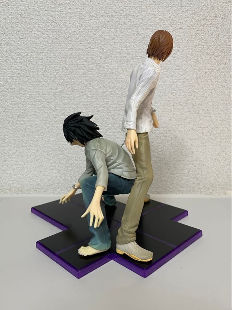 DEATHNOTE フィギュア 夜神月&L 新世界の神 オブジェクト