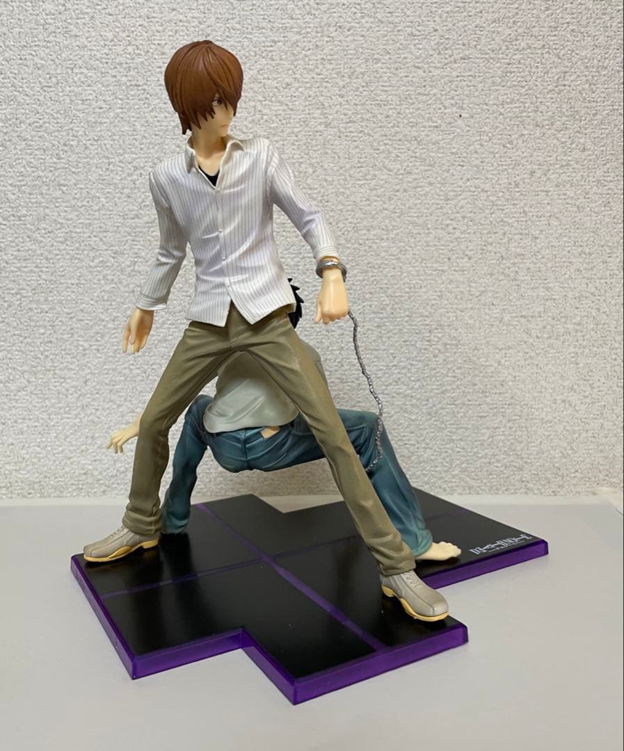 DEATHNOTE フィギュア 夜神月&L 新世界の神 オブジェクト