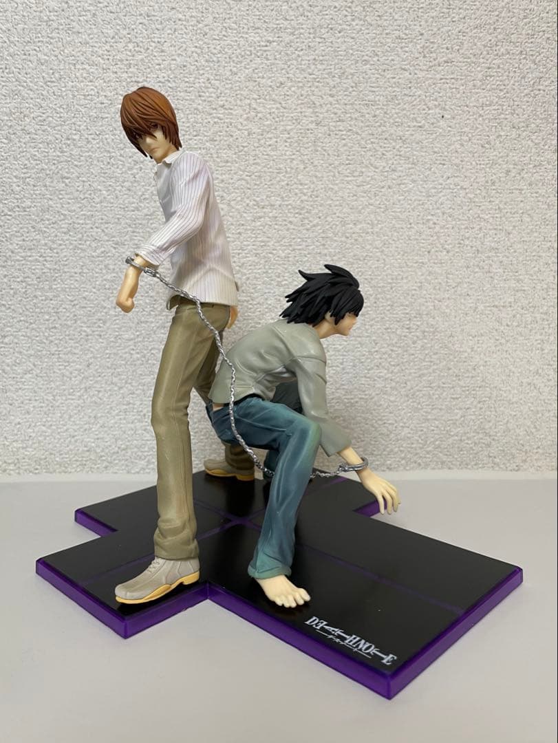 DEATHNOTE フィギュア 夜神月&L 新世界の神 オブジェクト