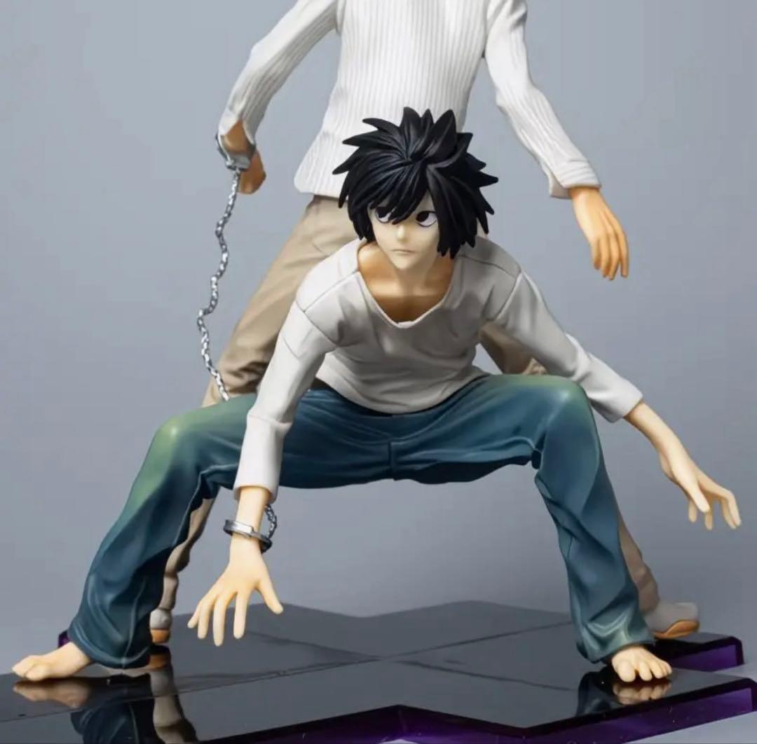 DEATHNOTE フィギュア 夜神月&L 新世界の神 オブジェクト