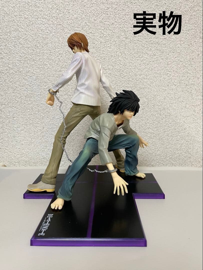 DEATHNOTE フィギュア 夜神月&L 新世界の神 オブジェクト