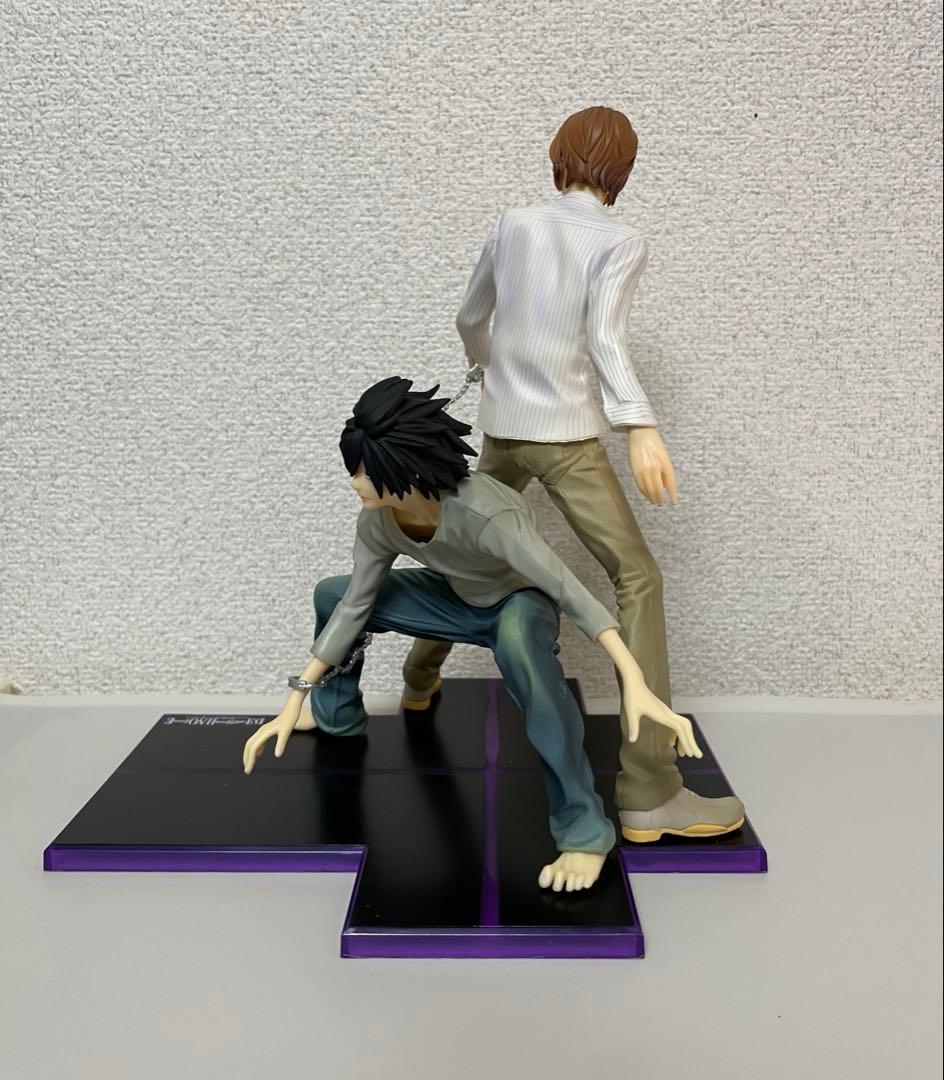 DEATHNOTE フィギュア 夜神月&L 新世界の神 オブジェクト