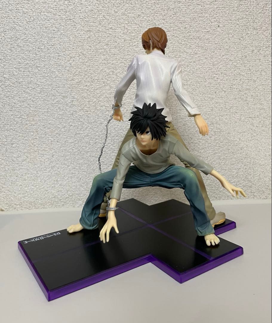 DEATHNOTE フィギュア 夜神月&L 新世界の神 オブジェクト
