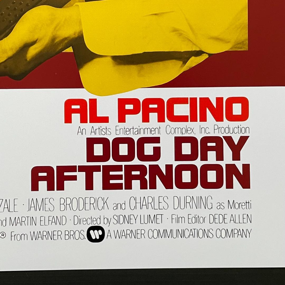 海外版ポスター『狼たちの午後』（Dog Day Afternoon）アルパチーノ