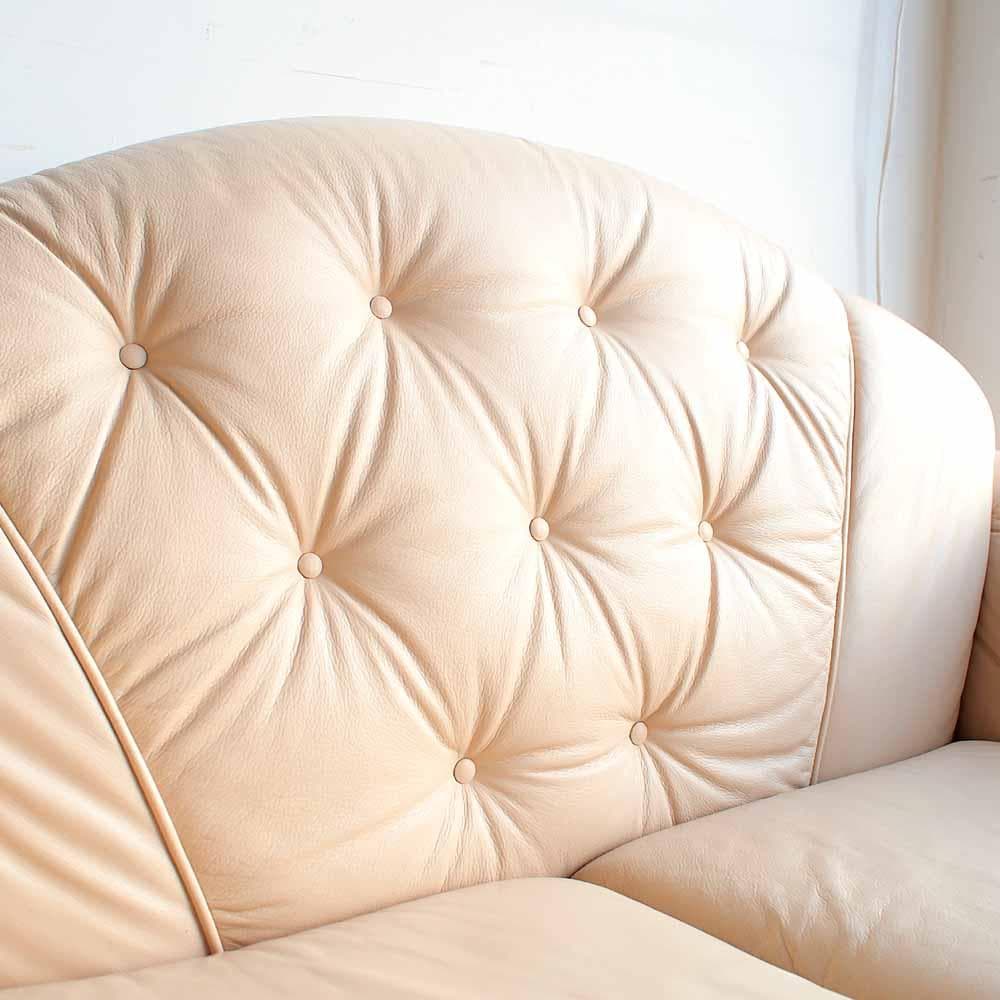 イタリア CARTEI 本革ソファ 2人掛け エレガント ZR24327