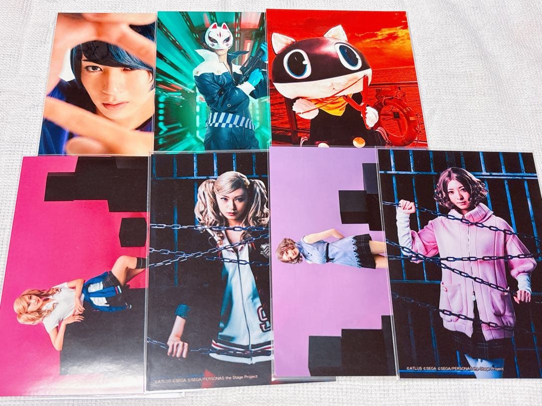 ペルソナ5 舞台 喜多川祐介 モルガナ 高巻杏 奥村春 ブロマイド - メルカリ
