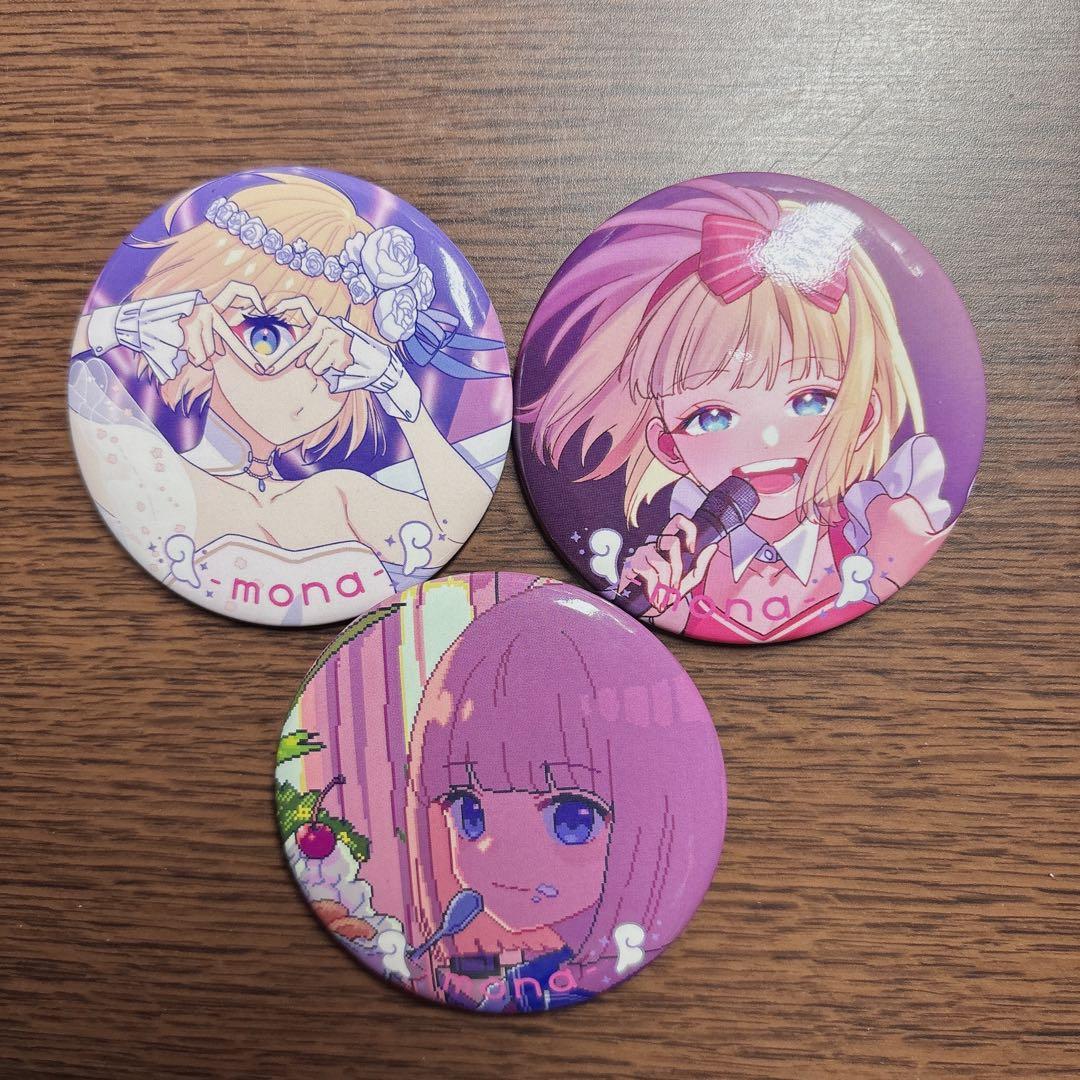 HoneyWorks mona 缶バッジ - メルカリ