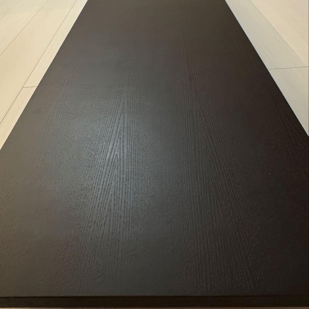 ダークブラウンデスク 180cm 4引き出し