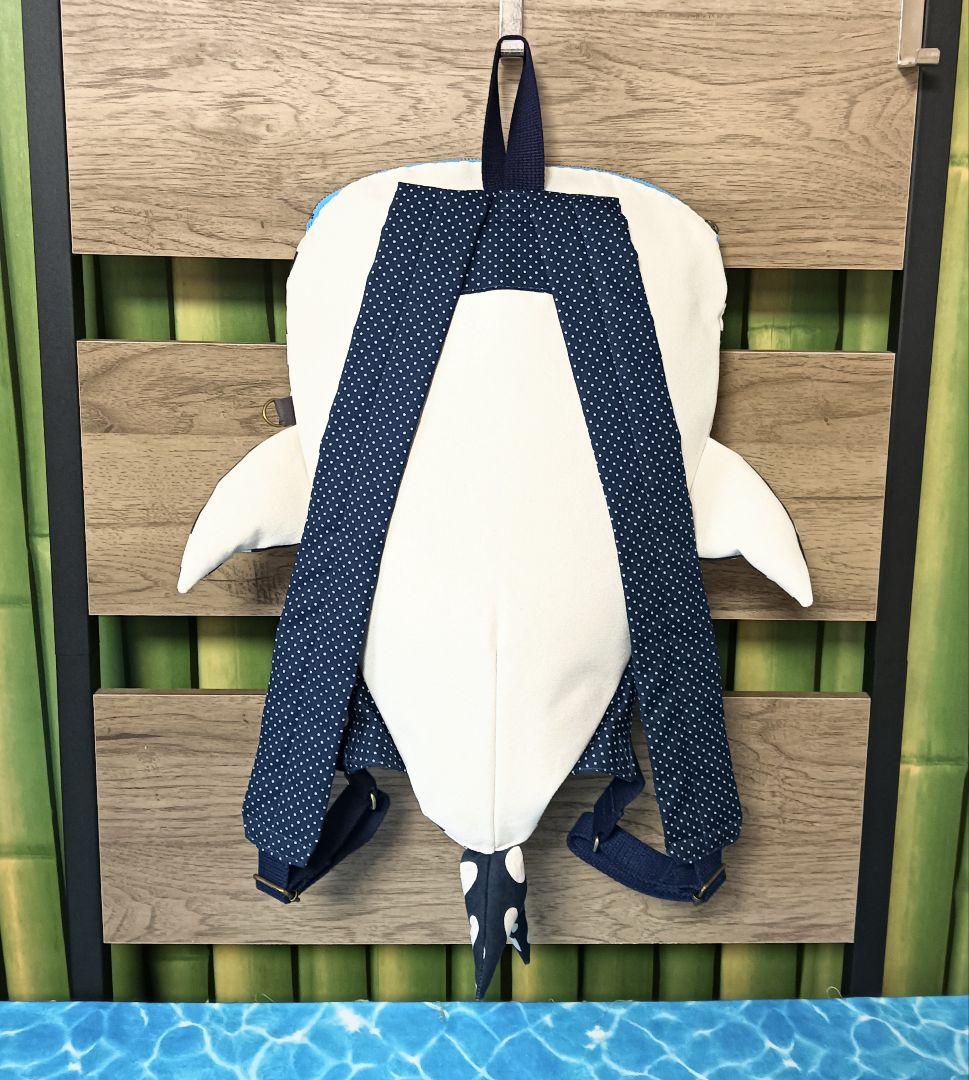 ジンベイザメ　リュックサック　ハンドメイド　鮫　水族館