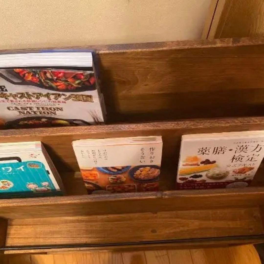 ニコアンド　オリジナルウッドマガジンラック