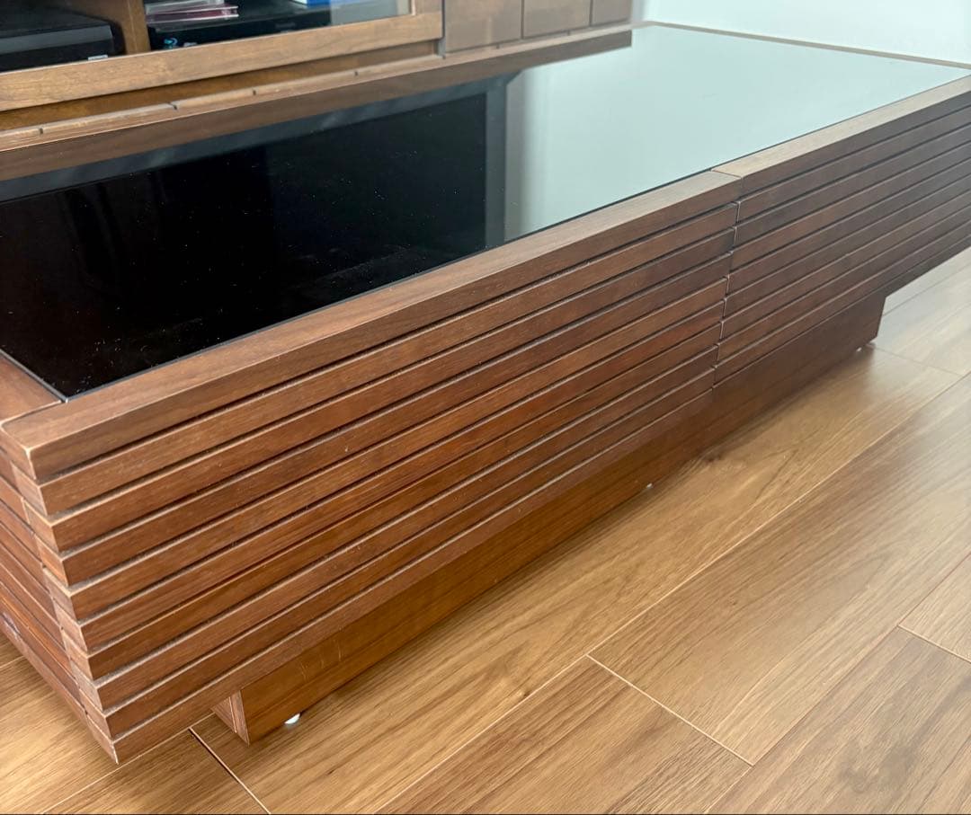 【美品】アルモニア　収納付きセンターテーブル