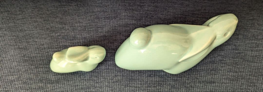 うさぎの置き物