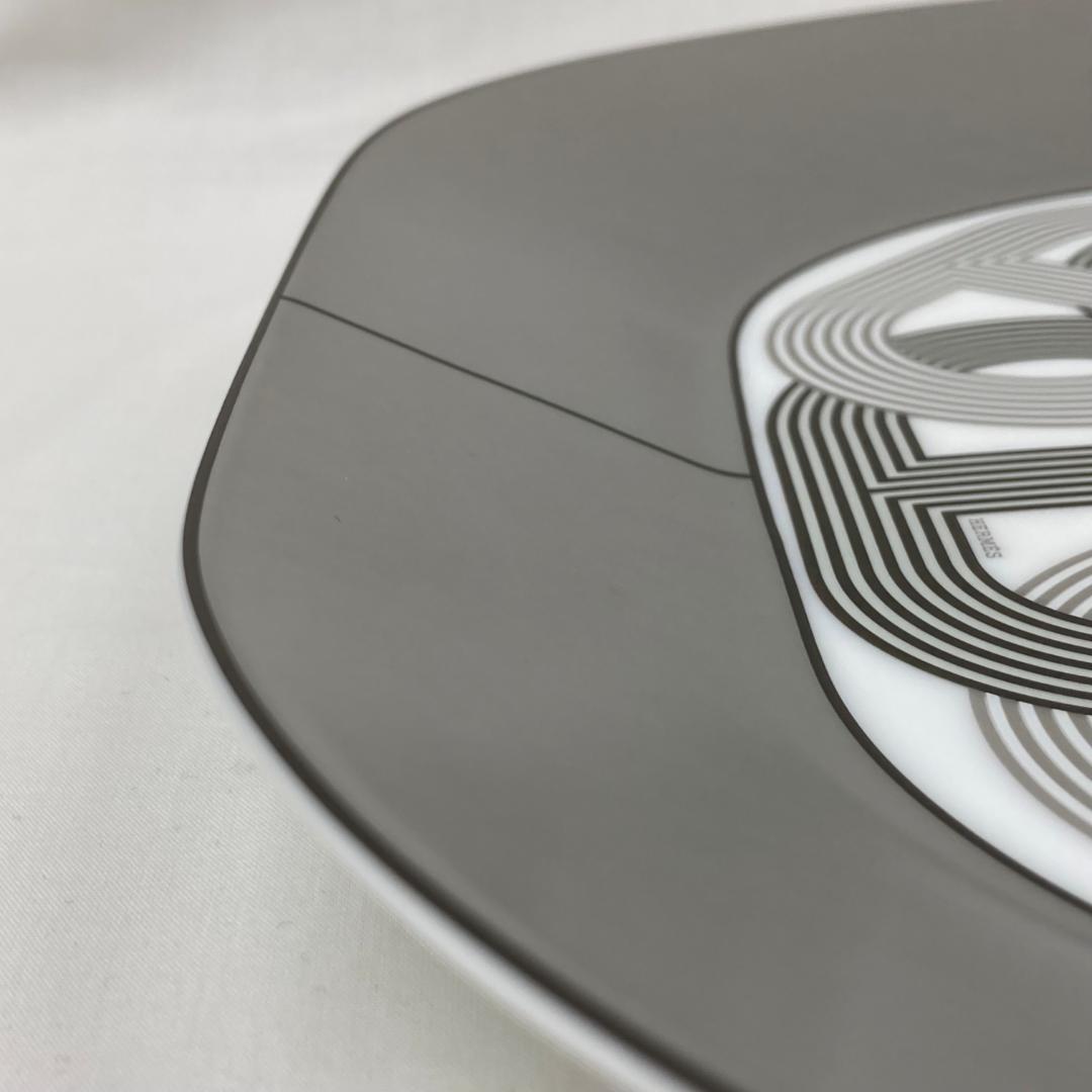 【未使用】エルメス HERMES　ラリー24　オーバルプレート ラージ