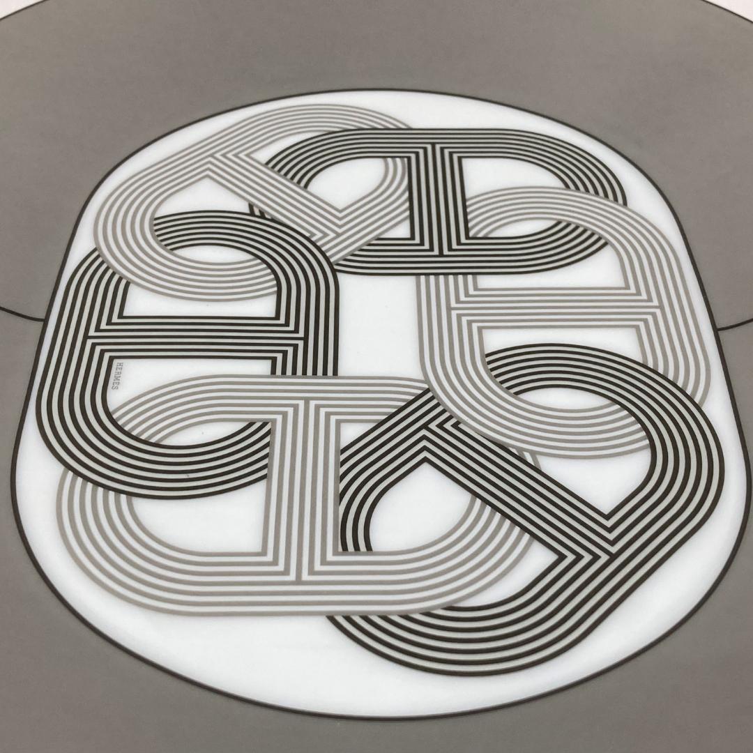 【未使用】エルメス HERMES　ラリー24　オーバルプレート ラージ