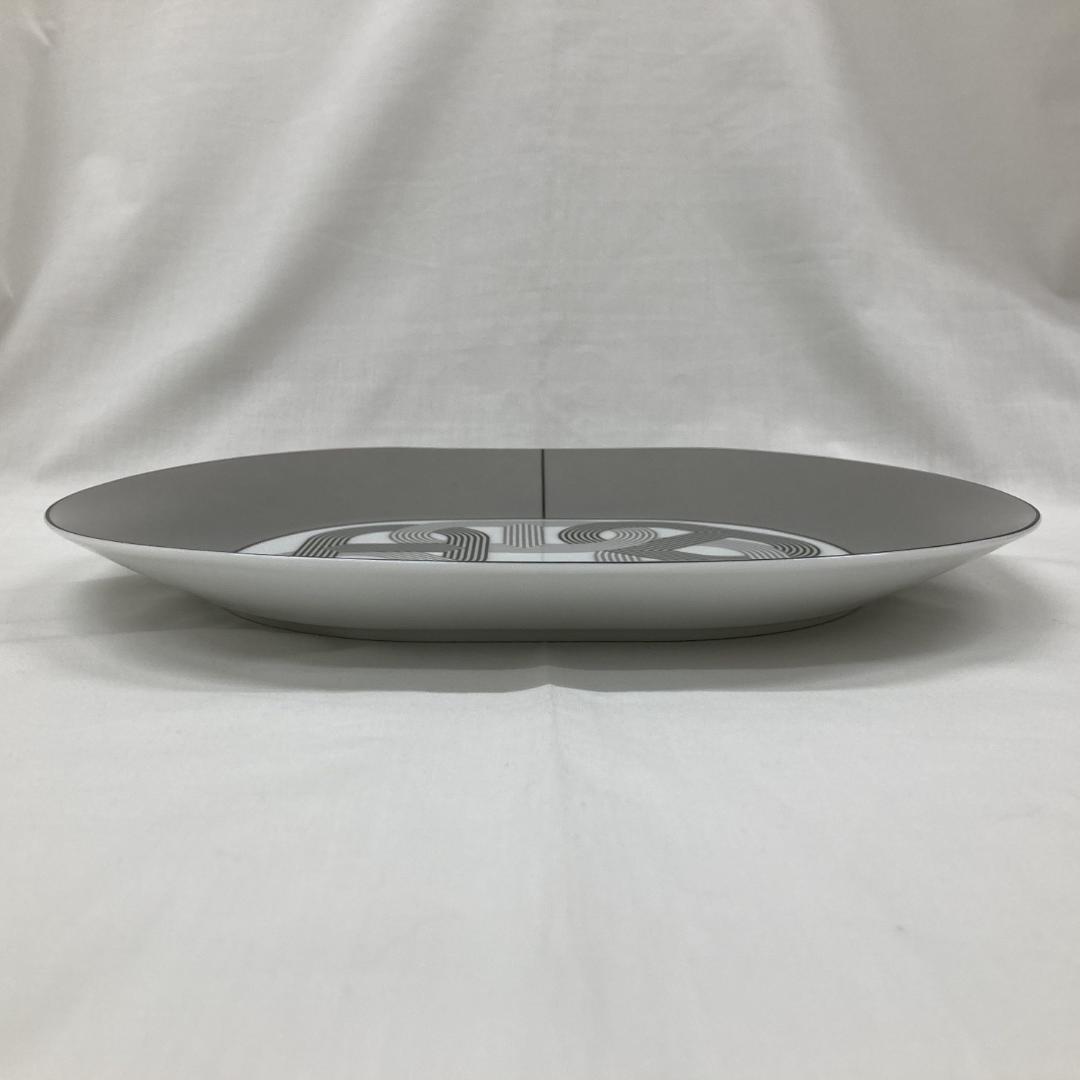 【未使用】エルメス HERMES　ラリー24　オーバルプレート ラージ