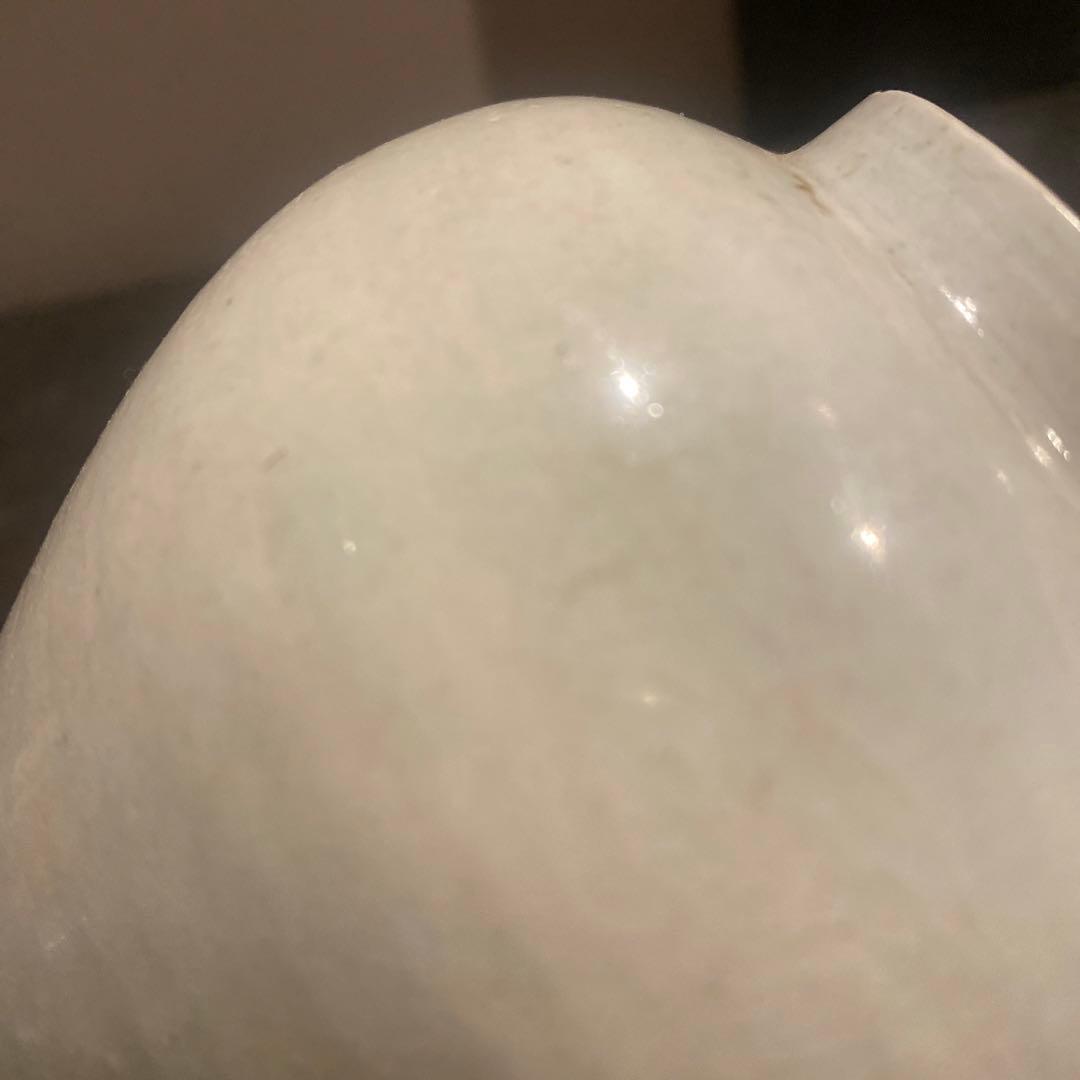 古伊万里白磁蓋付壺11cm16cm - メルカリ