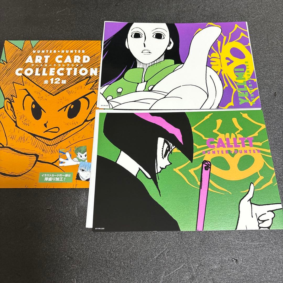 ハンターハンター アートカード イルミ カルト 2点セット - メルカリ