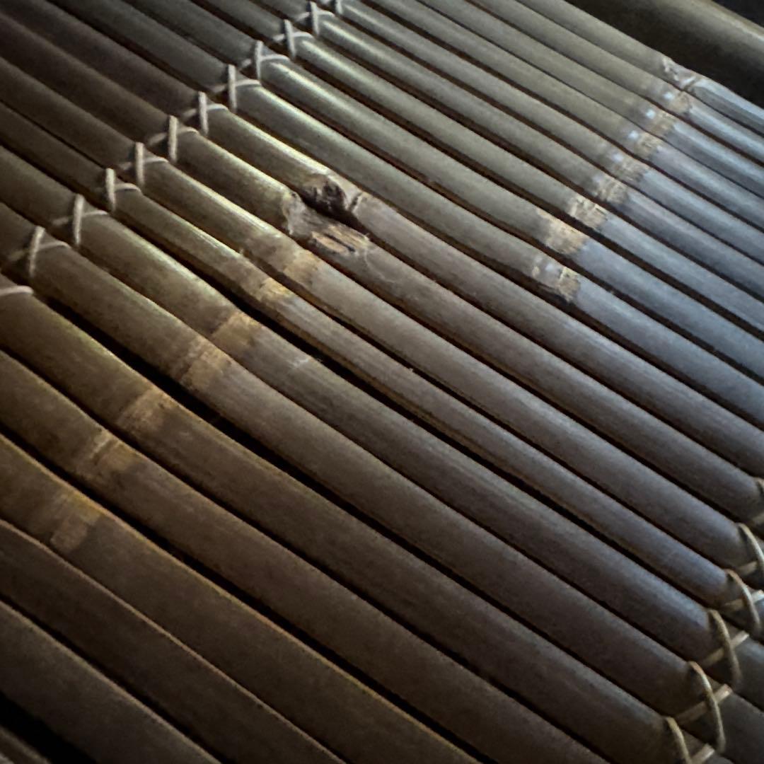 最終価格　バリ島　ハンドメイド　ブラックバンブー　センターテーブル　ローテーブル